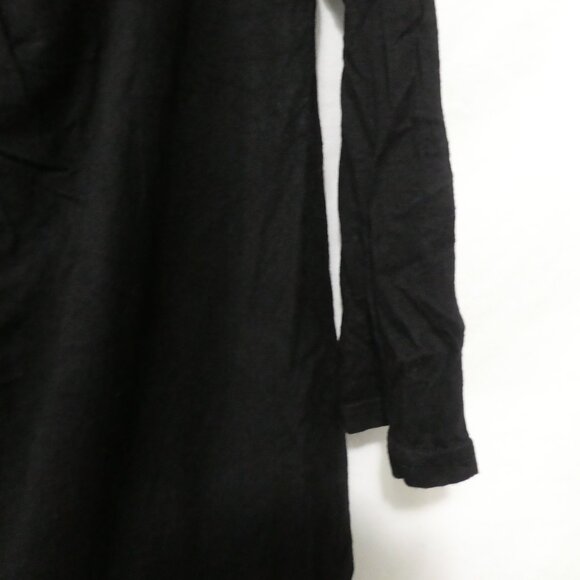 Unbranded | 2XL | Black Open Shoulder Lace Long Sleeve Shirt | Keyhole Back - Picture 7 of 16